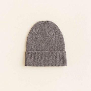 Beanie Fonzie Newborn - Otter - Hvid